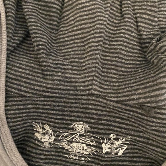 Mens grey hooded sweater - Picture 2 of 2